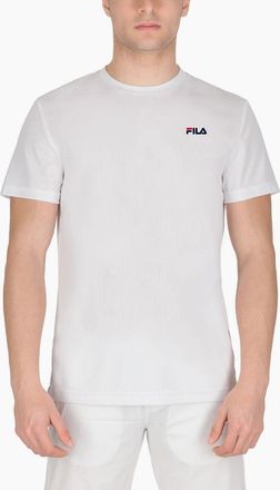 Fila Mens FILA Chaz Crew Neck T-Shirt White - Size: 42