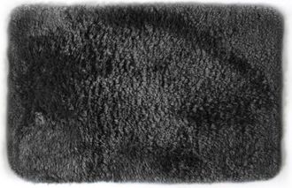 Spirella Spirella - Alfombra De Ba&ntilde;o De Microfibra Fino 60x90 Cm Negro