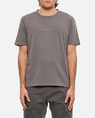 C.P. Company C. P. Company Mercerized Jersey Printed Logo T-shirt