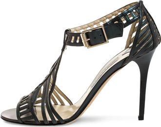 Jimmy Choo London Sandali con dettaglio cut-out 110mm - Verde