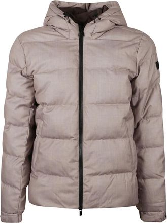 MC2 Saint Barth Piumino con cappuccio - Toni neutri