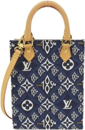 Louis Vuitton Pre-owned Vintage Mini Tas - Dames - Vintage Mini Tas - Blauw - ONE Size - Vintage