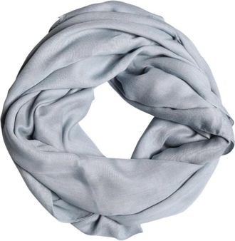 Dolce & Gabbana Cashmere Gebreide Sjaal - Dames - Wintersjaals - Blauw - ONE Size - Kasjmier - Accessoires
