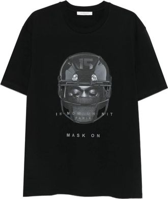 Ih Nom Uh Nit T-shirt met grafische print - Heren - T-shirts - Zwart - S - Katoen - Tops