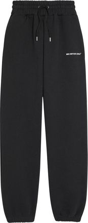 Mki Miyuki Zoku Uniform Logo-print Cotton-blend Sweatpants - Black - Xxl