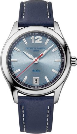 Frederique Constant Vintage Rally Healey Automatic Leather Strap Watch Gift Set, 36mm in Navy at Nordstrom