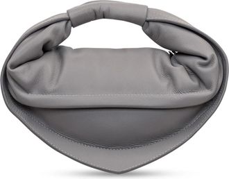 Federico Cina Mini Tortellino Bag - Dames - Handtassen - Grijs - ONE Size - Katoen - Tassen