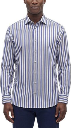 Eterna Striped Twill Shirt