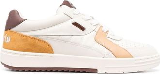 Palm Angels Palm University low-top sneakers - men - Calf Leather/Polyester/Rubber/Leather - 40 - Neutrals