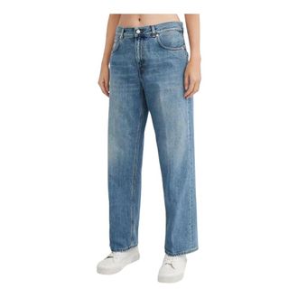 Haikure Bonnie Jeans - Dames - Regular Fit Jeans - Blauw - W27 - Katoen - Jeans