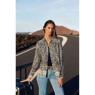 La petite &eacute;toile Blouse met lange mouwen en print, CLEA