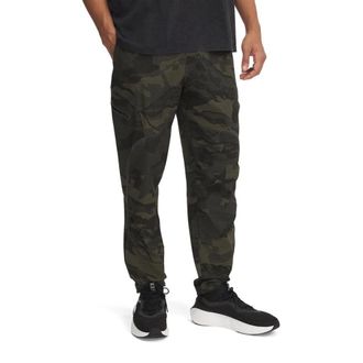 Under Armour Unstoppable Cargo Pants Mens Green Camouflage Sportstyle DSGL226
