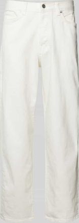 Selected Loose Fit Jeans aus Bio-Baumwoll-Mix im 5-Pocket-Design in Kitt, Gr&ouml;&szlig;e 31/34