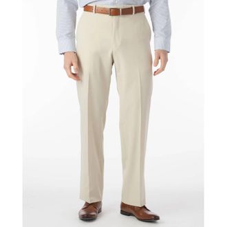 Ballin Comfort Eze Commuter Bi Stretch Gabardine Trouser In Cream