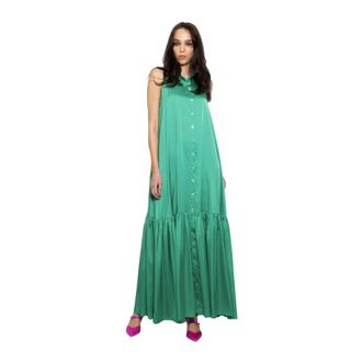 Aniye By Shirt Dress - Dames - Shirt Kleedjes - Groen - S - Polyester - Kleedjes