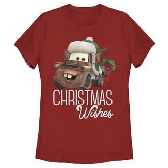 Cars Womens Cars Merry Christmas Mater Graphic T-Shirt in Red at Nordstrom, Size Xx-Large