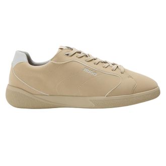 HUGO BOSS Hugo Heren Su&egrave;de Trainers (Medium Beige)