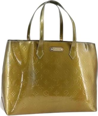 Louis Vuitton Pre-owned Tote Bags, female, Yellow, Size: ONE SIZE Pre-owned Vintage Tote Bag