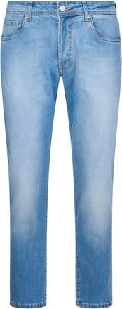 Liu Jo Slim-fit Jeans, male, Blue, Size: W40 Fred Jeans