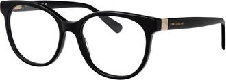 Longchamp LO2756 Black Acetate Eyeglasses - Black