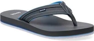 Sanuk Ziggy Water Friendly Flip Flop in Dark Shadow at Nordstrom, Size 10