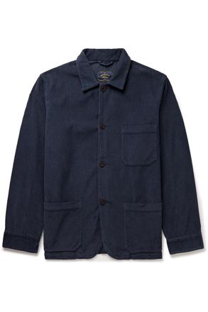 Portuguese Flannel Labura Cotton-Corduroy Overshirt