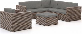 Rough Country Rustic Furniture ROUGH-C hoek loungeset 5-delig 6-zits