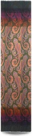 Etro Paisley Print Wol Sjaal - Heren - Wintersjaals - Veelkleurig - ONE Size - Wol - Accessoires