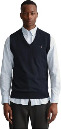 GANT Hombre, Jerseys, Azul, Talla: XL