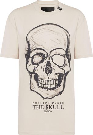 Philipp Plein T-shirt Round Neck SS print Skull