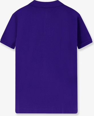 Polo Ralph Lauren Mens Cotton Polo Shirt Purple T-shirts And Polos
