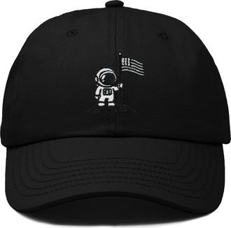Dalix Moon Mission Dad Cap in Black at Nordstrom