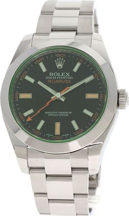 Rolex Milgauss Stainless Steel Wristwatch (Pre-Owned)