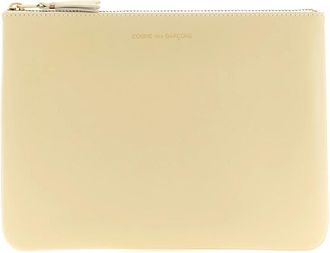 Comme Des Gar&ccedil;ons Tassen, Heren, Beige, ONE Size, Leer, Arecalf Classic Line Portemonnee