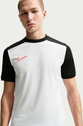 Nike Mens Academy Dri-FIT Short-Sleeve Soccer Top in White | HJ3791-104