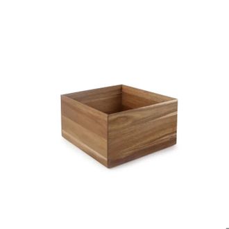 Lacor Caja De Almacenamiento Lacor Nord Madera De Acacia Modular Resistente