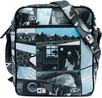 Prada Pre-owned Prada James Jean Vitello Comic Print Messenger Bag Unisex 58ELQJFEL5U0XE42