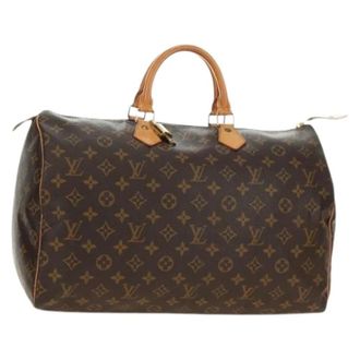 Louis Vuitton Pre-owned Monogram Canvas Hand Bag - Dames - Pre-owned - Bruin - Maat: ONE Size Leer