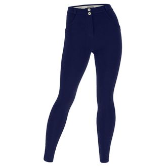 Freddy Leggings FREDDY Leggings WRUP1RC001NS, Damen, Gr. L, EURO, blau (dazzling blau), Obermaterial: 81% Baumwolle CO. 19% Elasthan EL., Hosen Leggings