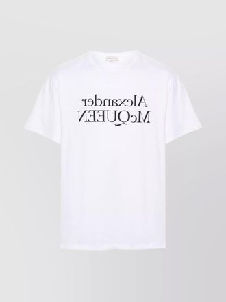 Alexander McQueen cotton logo-print regular-fit t-shirt