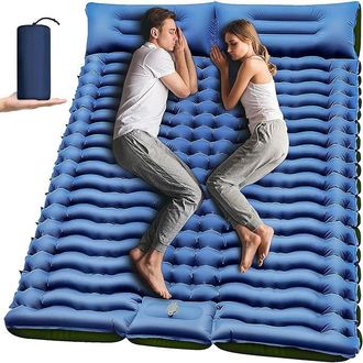 OEM Colch&oacute;n De Camping Autoinflable, Ultraligero, Port&aacute;til Y Compacto Para Senderismo Al Aire Libre, 185 X 135 X 15 Cm