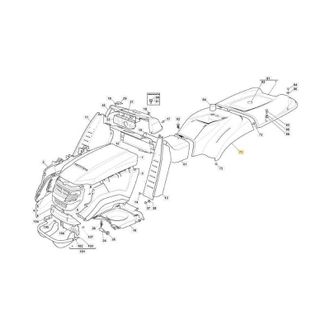 STIGA Sports Tapa Rueda Tc2000hy. C/f Rojo Ral3003 M Original Stiga - 325109797/0