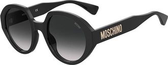 Moschino MOS126/S 807/9O Womens Sunglasses Black Size 53