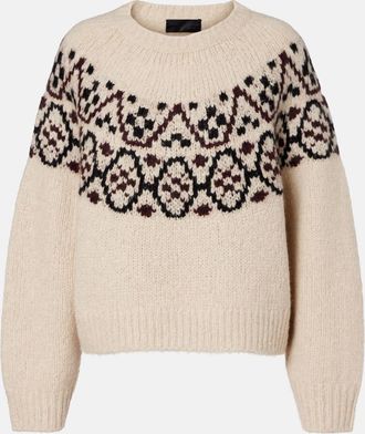 Nili Lotan Chrissy Fair Isle jacquard sweater