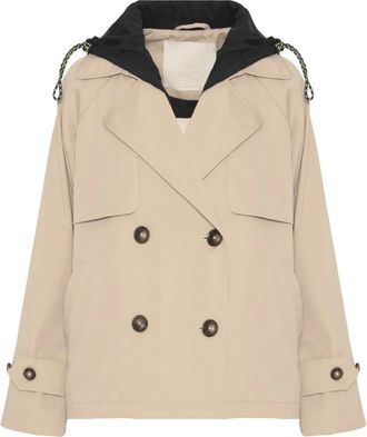 Beatrice .B Trench corto con cappuccio - - Coats - Donna - Beige - M