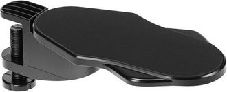 OEM Reposabrazos De Escritorio Con Dise&ntilde;o Ergon&oacute;mico Y Coj&iacute;n, Equipado Con Una Placa De Soporte Fija, Oficinas, Etc, Color Negro