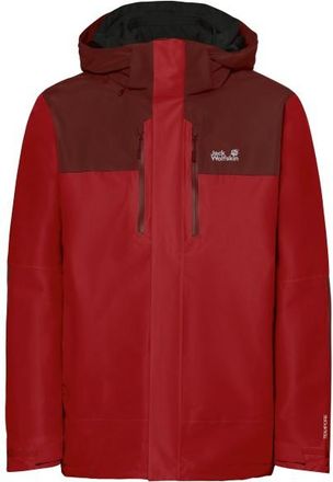 Jack Wolfskin Jasper Pro 3in1 Jacket Doppeljacke f&uuml;r Herren | rot