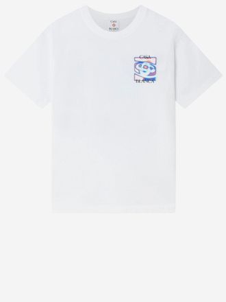 Casablanca Baumwoll-T-Shirt mit Logo