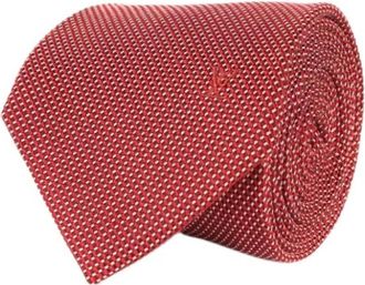 Louis Vuitton Pre-owned Cravat - Heren - Vintage Accessoires - Rood - ONE Size - Katoen - Vintage