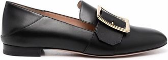 Bally Ladies Black Janelle Buckle Slippers